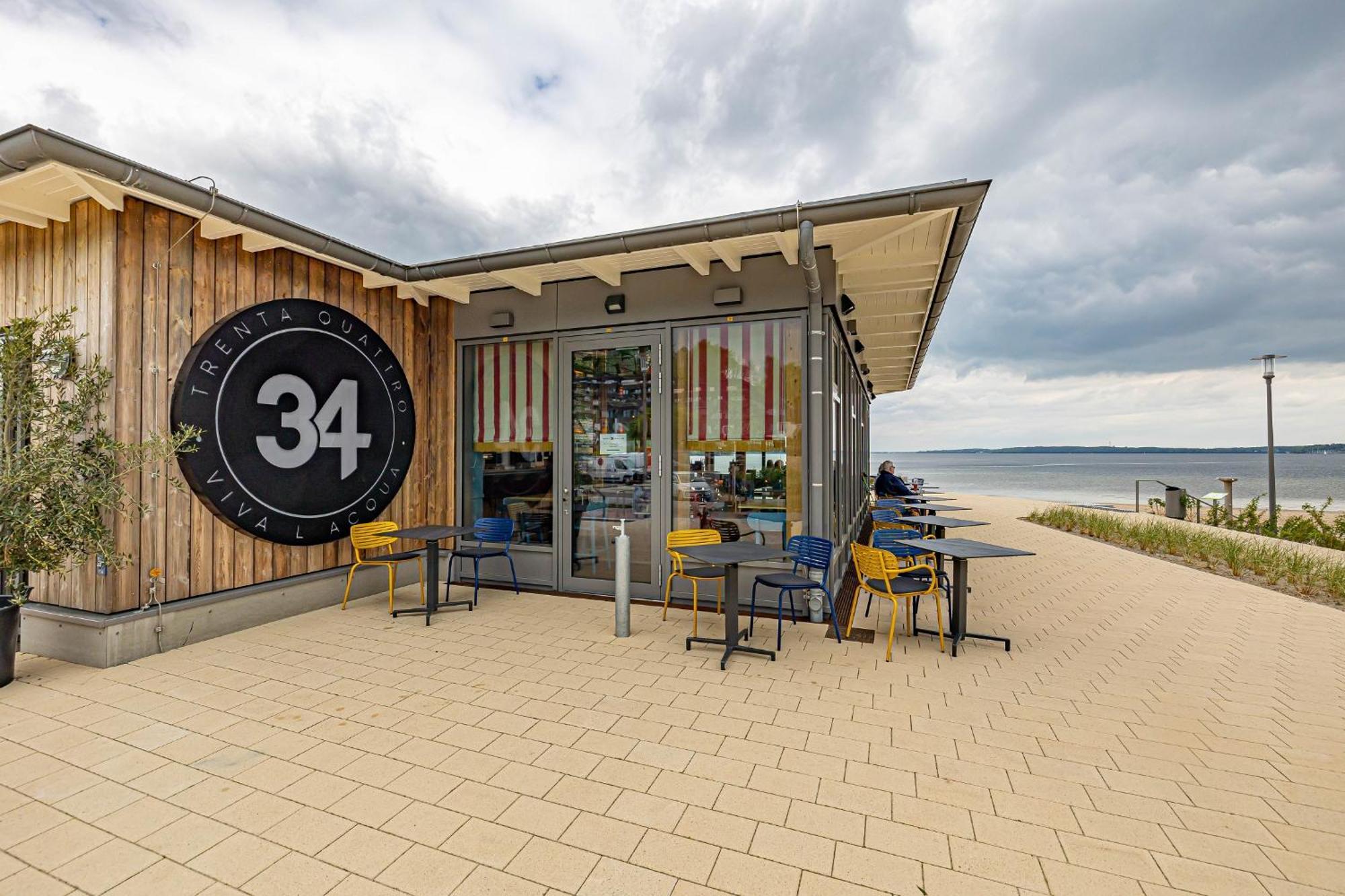 Fewo1846 - Strandresidenz Wassersleben Nele - Studioapartment Mit Balkon Und Meerblick Harrislee Kültér fotó