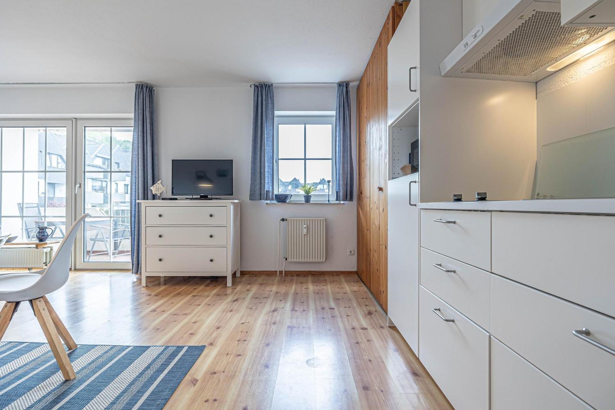Fewo1846 - Strandresidenz Wassersleben Nele - Studioapartment Mit Balkon Und Meerblick Harrislee Kültér fotó