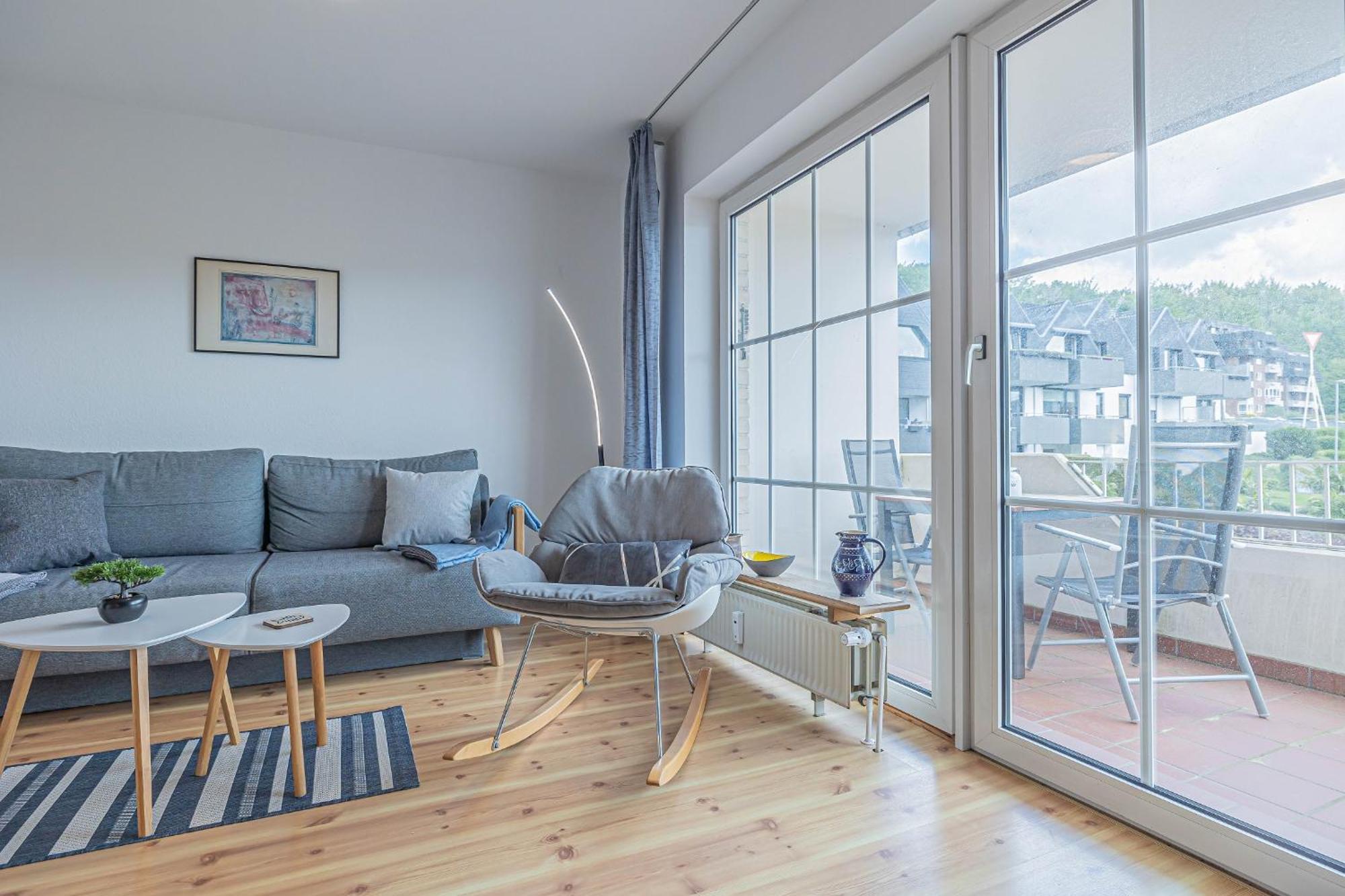 Fewo1846 - Strandresidenz Wassersleben Nele - Studioapartment Mit Balkon Und Meerblick Harrislee Kültér fotó